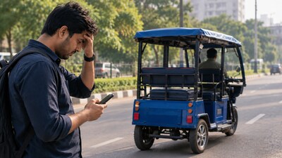 The techie handed over his e-rickshaw to a driver, expecting to earn Rs 600 in daily rent. (AI-generated representative image)