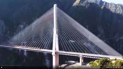 Vande Bharat crossed the Chenab and Anji bridges at 100 km/h for the first time after Railways raised the Katra-Banihal speed limit.