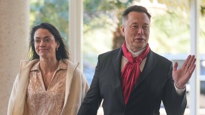Elon Musk and Shivon Zillis in happier times (AP/File image)