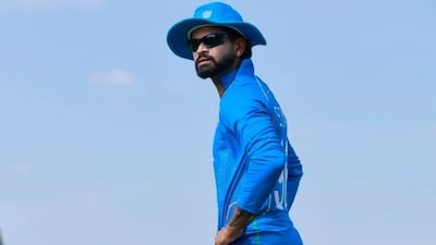 No handshake at India-Pakistan toss as Shreyas Iyer opts to bat in Asian Games final. (BCCI Image)