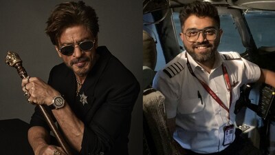 Shah Rukh Khan praises Flydubai pilot Smit Machchhar