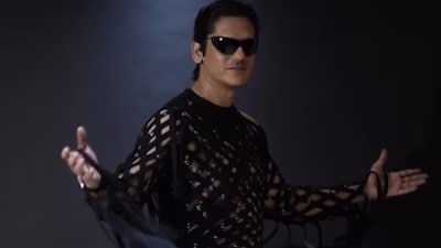 Vijay Varma sported an all black look