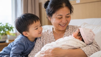 At 60, the woman says she is healthy and confident her children will grow up and marry before she dies. (AI-generated representative image)
