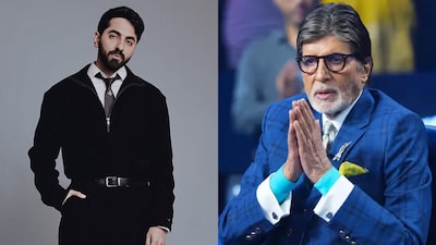 Ayushmann Khurrana pays early birthday tribute to Amitabh Bachchan
