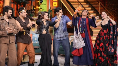 The Vvaan cast in The Great India Kapil Show