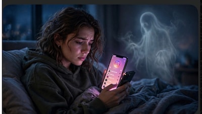 Ghosted but still watching your Stories? Here's what it means (Picture: AI generated)