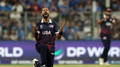 Wide ball crosses boundary without touching bat in bizarre moment against Kieron Pollard. (Image: Reuters)