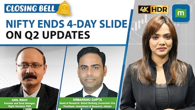 Live: Financial stocks help markets rebound after 4 days; Q2 updates in focus | Closing Bell