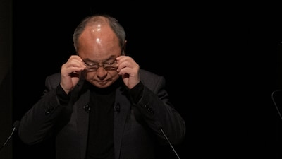 SoftBank group chairman and CEO Japanese businessman Masayoshi Son has directed nearly $65 billion of SoftBank capital into OpenAI, the creator of ChatGPT, making the conglomerate one of the startup's most influential supporters. (Image credit: AFP)