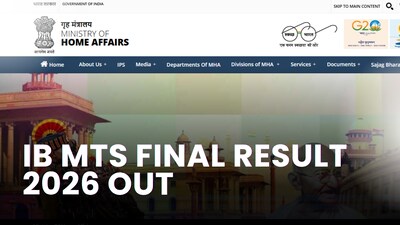 IB MTS Final Result 2026 Out: Check Merit List, Selection Status