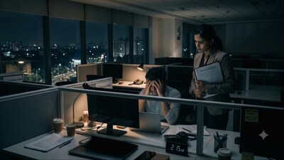 According to the employee, he routinely worked 11-12 hours a day, six to seven days a week, over the past six months to meet deadlines set by his manager. (AI-generated representational image)