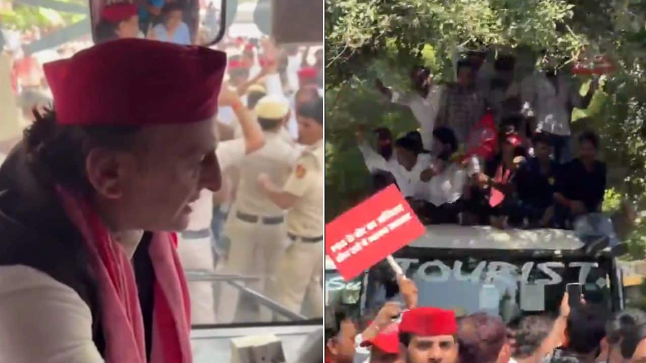 Akhilesh Yadav's cheeky dig after detention during oppn march: 'Being taken to Gyanesh Kumar who will ...'