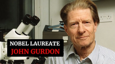 Nobel laureate John Gurdon
