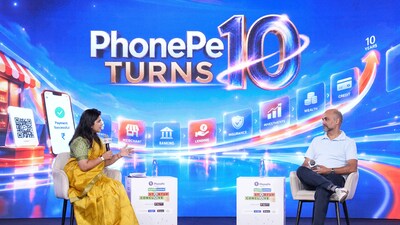 PhonePe Founder and CEO Sameer Nigam at the Moneycontrol Startup Conclave 2026