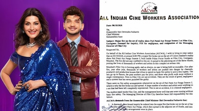On Tuesday, the AICWA shared images of their letter to CM Fadnavis along with a list of their demands in the aftermath of the fire accident. (Image credit: Instagram,X/ SonyTV, AICWA) 