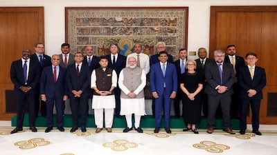 PM Modi with the GSMA Board.