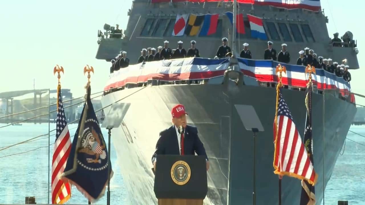 Trump launches $6.6B Anduril shipyard in Maryland