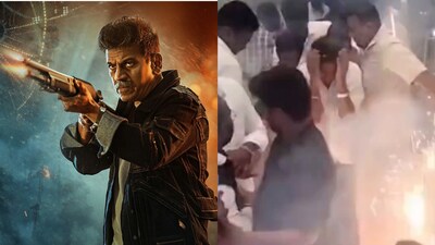 Shiva Rajkumar escapes an accident