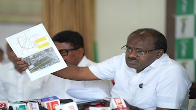 HD Kumaraswamy Alleges NICE Road Toll Collected 3 Times Project Cost Despite Incomplete Work