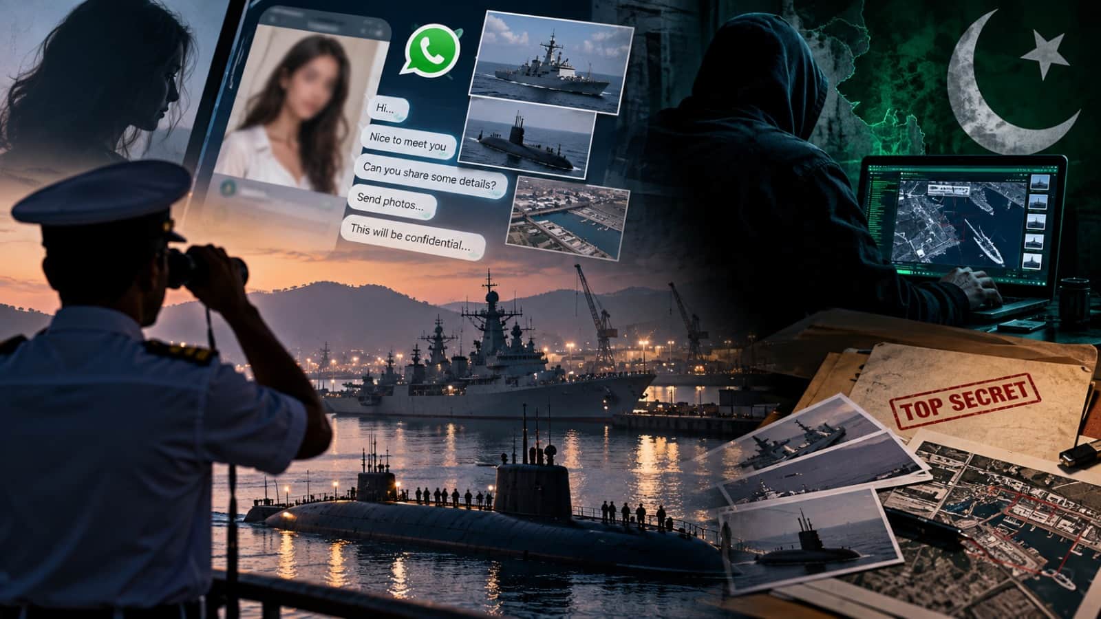 India probes Pakistan-linked spy ring targeting naval secrets