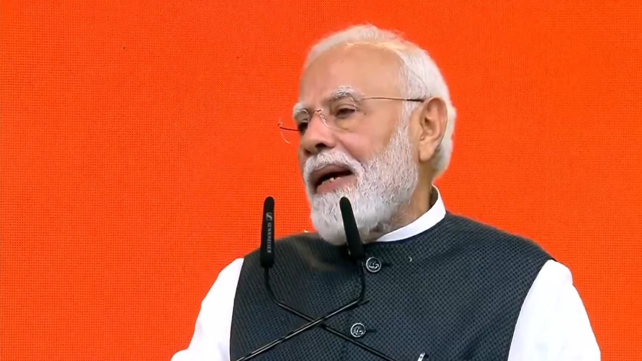 BJP releases 'Modi kahin nahin jayega' song amid Kharge's 'baap' remark row