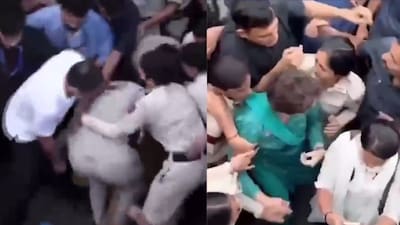 Congress leaders Rahul and Priyanka were detained on October 7as they led a massive protest and demanded the dismissal of Gyanesh Kumar
