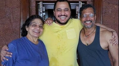 Nana Patekar with wife Neelkanthi Patekar