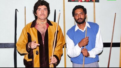 Nana Patekar and Raaj Kumar