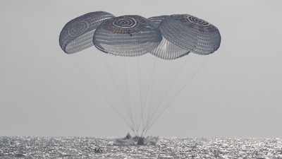 NASA SpaceX Crew-12 returns to earth after 237 days in space: Astronauts to share mission highlights (NASA/Keegan Barber)