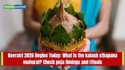 Kalash Sthapana for Navratri 2026 begin today. 