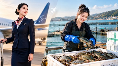 The woman’s crab business saw sales surge during China’s Mid-Autumn Festival, when seafood became a popular festive gift.  (AI-generated representative image)