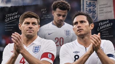 Steven Gerrard and Frank Lampard with Dele Alli in background (Image created by Copilot)