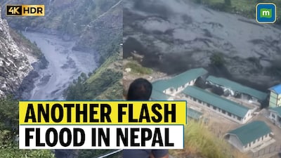 Nepal Flash Flood Sweeps Away Many Houses, Damages Bridges | Rescue Operations Underway