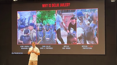Rahul Gandhi’s remarks came ahead of the INDIA bloc's planned march to the Supreme Court on Monday to file a petition over allegations against the Election Commission