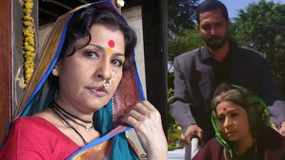 Madhu Kambikar played Nana Patekar's on-screen mother