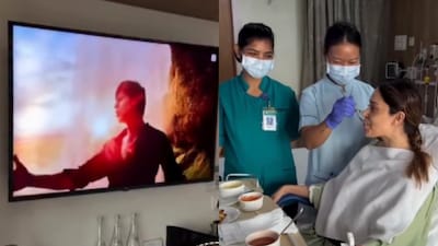 Nushratt at hospital
