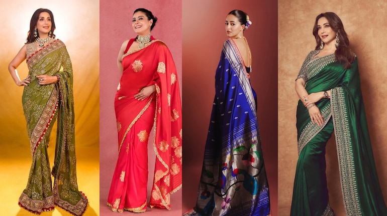 Navarti Color Navratri 2026 colours: 8 celebrity-inspired saree looks to try each day