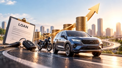 Representative Image: Rising Auto Loans in the Cityscape