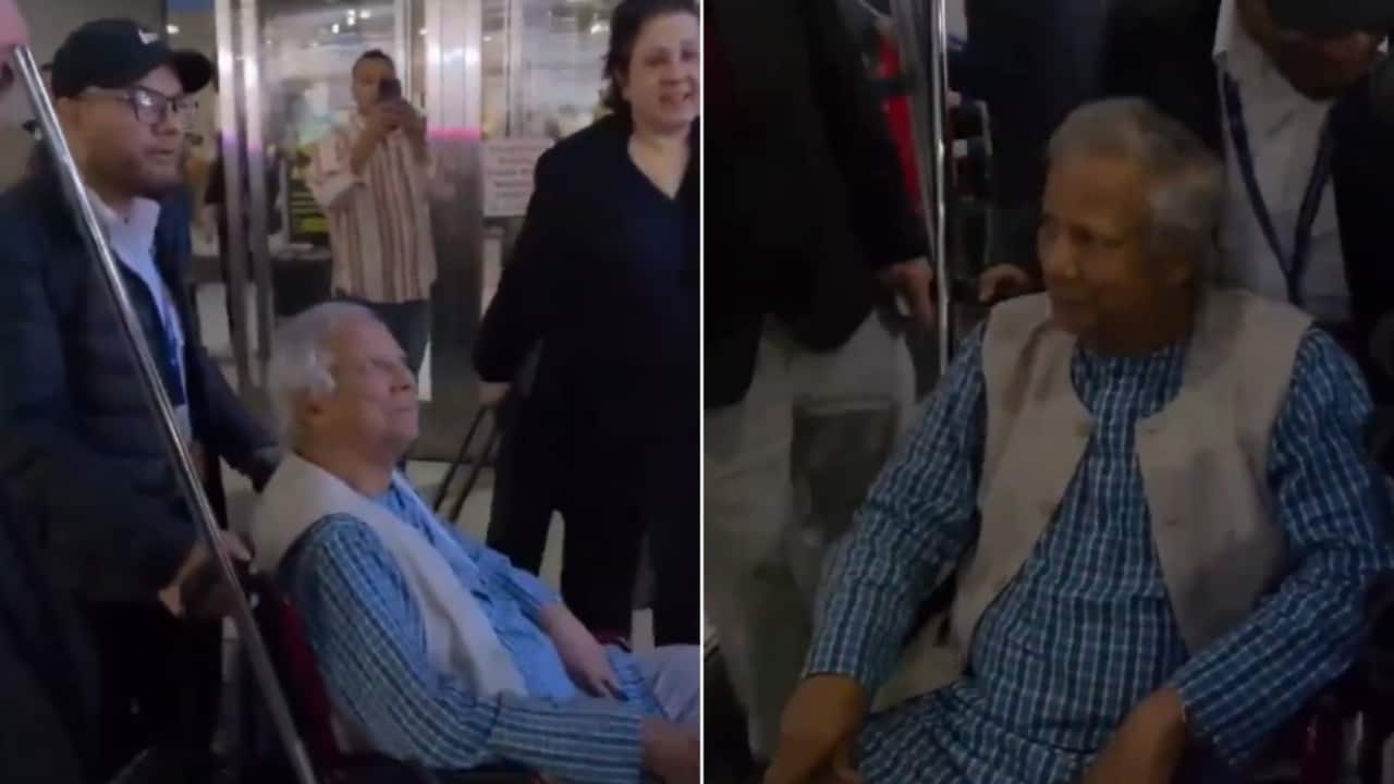 'Go back, you terrorist': Angry Bangladeshi expats confront Muhammad Yunus at New York airport