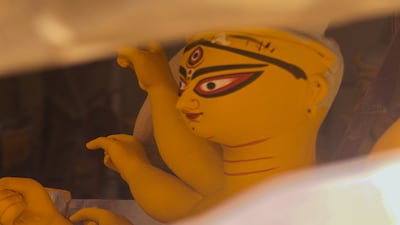 From the narrow lanes of Kumortuli to the familiar sights of the festive season, Kolkata is getting ready to welcome its beloved daughter, with anticipation, devotion and joy filling the autumn air.