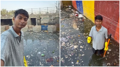 Alongside documenting the condition of the waterway, Bittu Tabahi asked social media users to suggest ways to remove the garbage more efficiently.