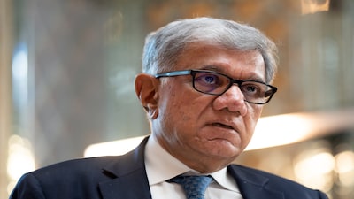 NIIF CEO Sanjiv Aggarwal in New Delhi, on Oct. 14.