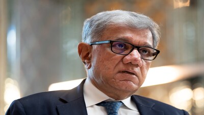 NIIF CEO Sanjiv Aggarwal in New Delhi, on Oct. 14.