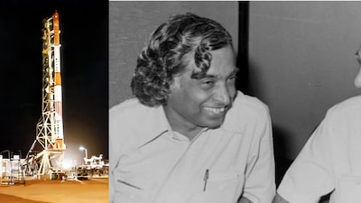 APJ Abdul Kalam led the SLV-3 programme, which successfully placed the Rohini RS-1 satellite into orbit on July 18, 1980. (Image: ISRO)