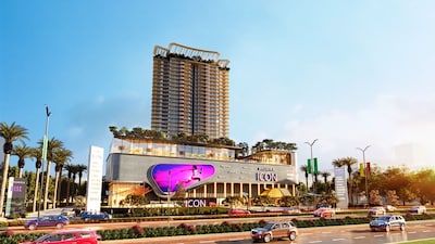 The ICON will comprise a mall having development potential of 7 lakh sq. ft. and a residential tower having 88 luxury apartments.