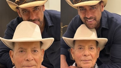 Expressing gratitude to the Almighty, Salman praised his 91-year-old father, calling him the 'real monster'.

