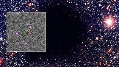 NASA’s James Webb Space Telescope detected an unidentified emission signal twice in deep space in 2023. (Image: NASA/JWST)