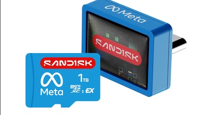 Sandisk Becomes Exclusive Storage Partner for Meta VR Glasses