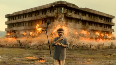 Rajinikanth's Jailer 2 building explosion scene