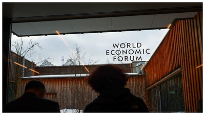 World Economic Forum logo (Courtesy: Reuters photo)